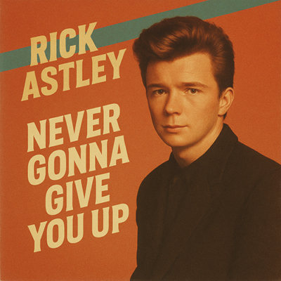Rick Astley: Never Gonna Give You Up